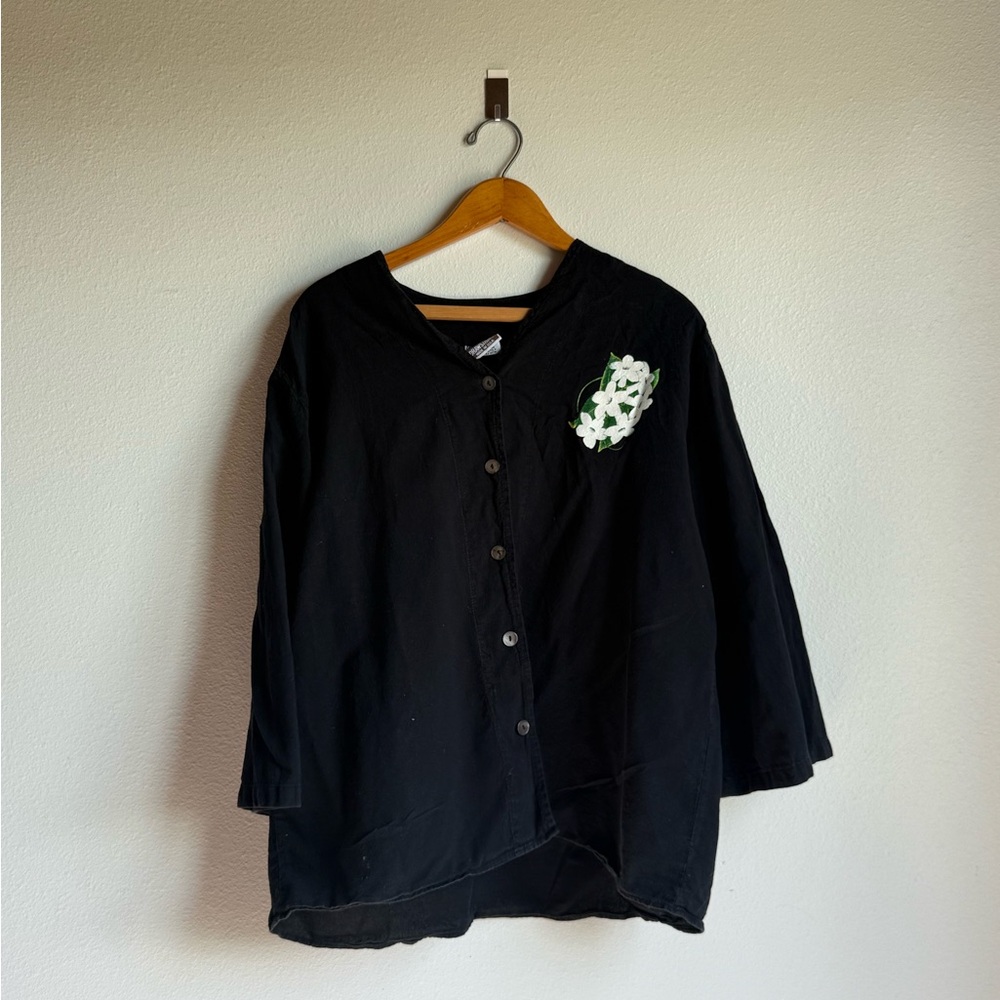 Drawstring Women's blouse size Large
